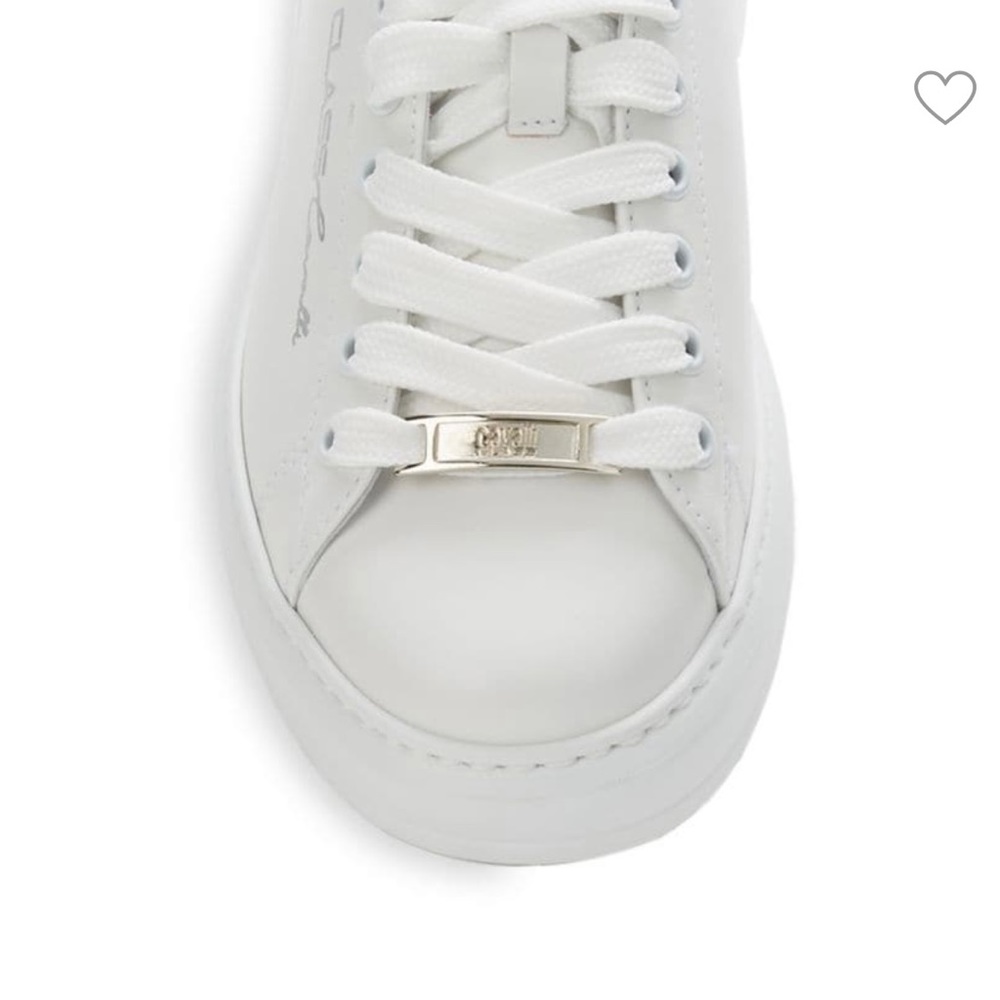 CAVALLI CLASS BY ROBERTO CAVALLI
Leather Low Top Sneakers. New without box. - Picture 3 of 6
